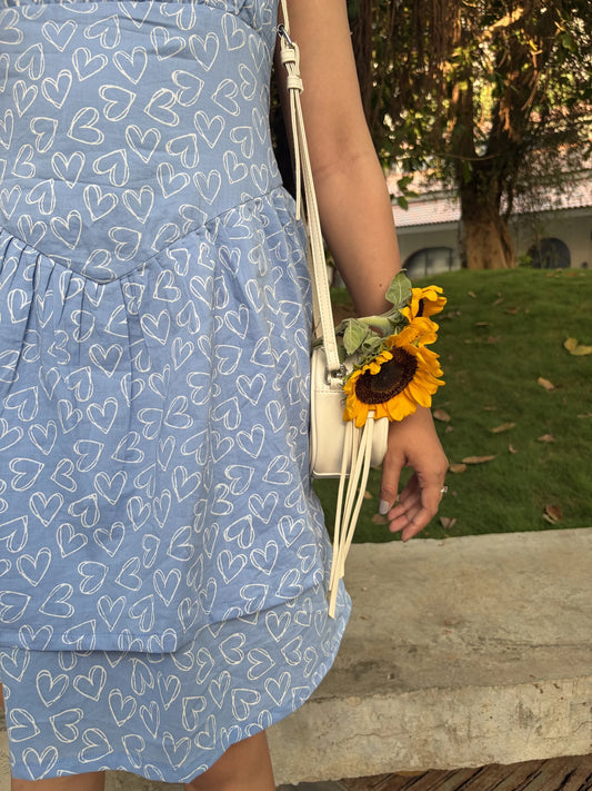 Blue Hearts Dress