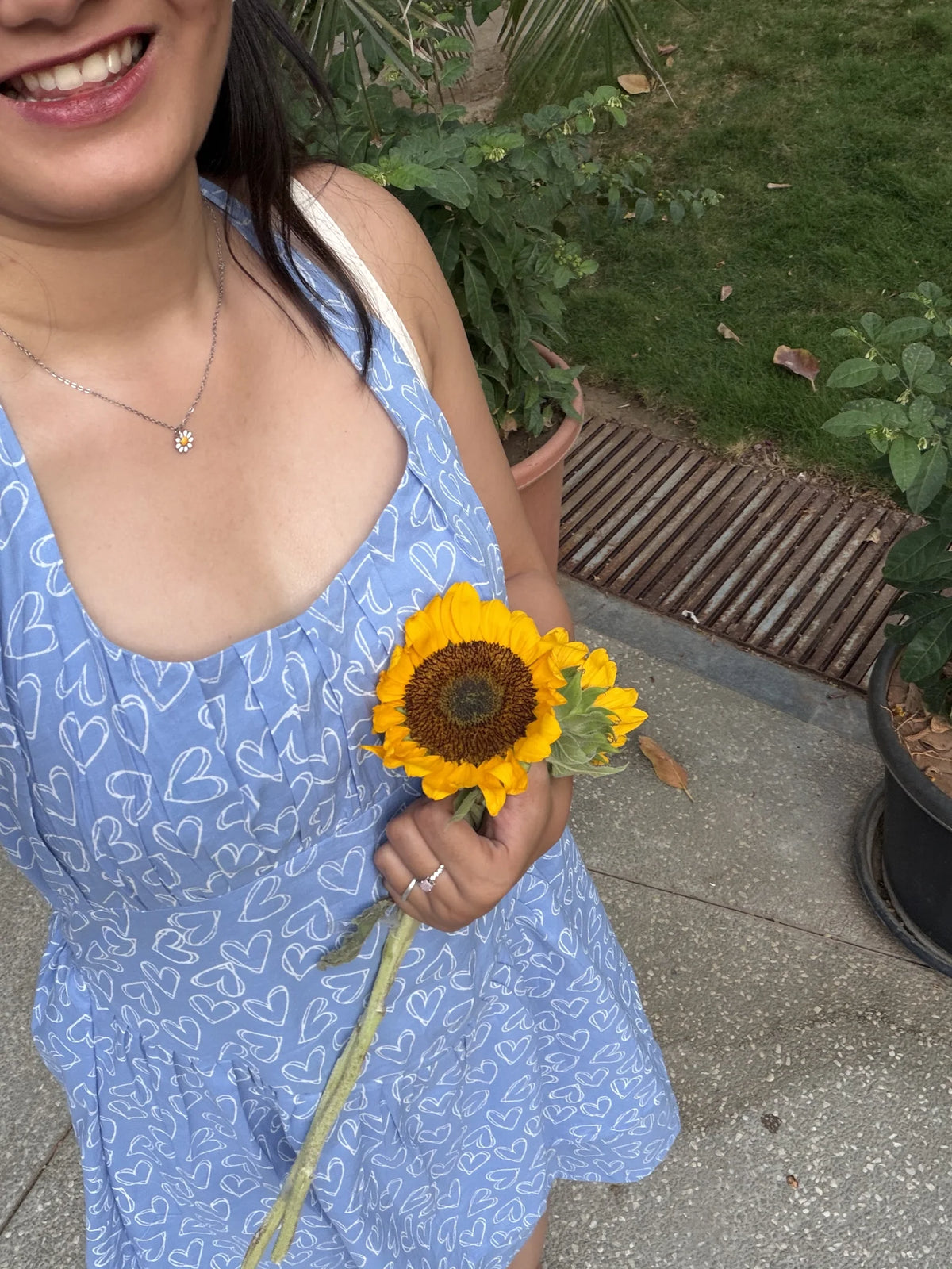 Blue Hearts Dress
