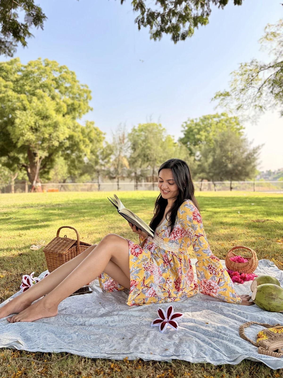 Sunlit Bloom Dress