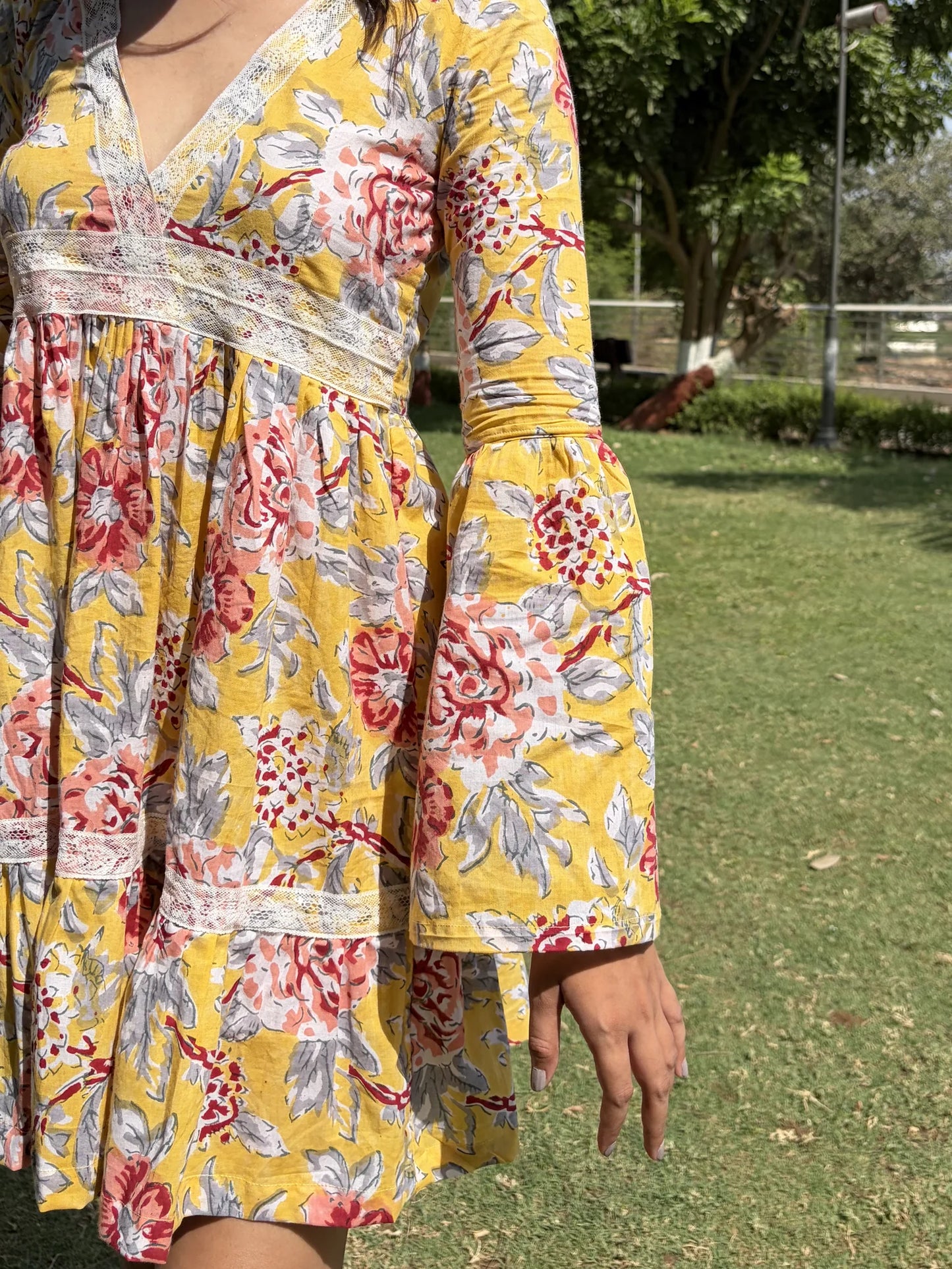 Sunlit Bloom Dress