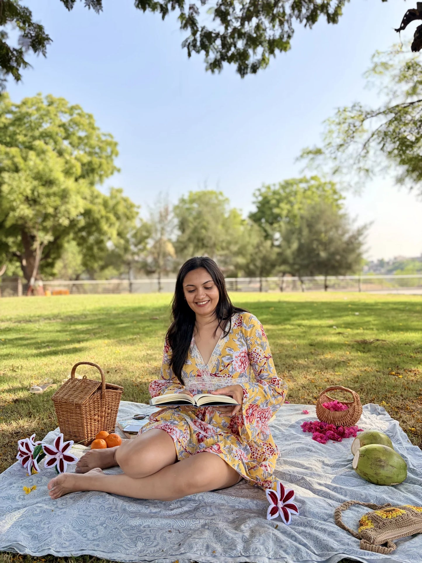 Sunlit Bloom Dress