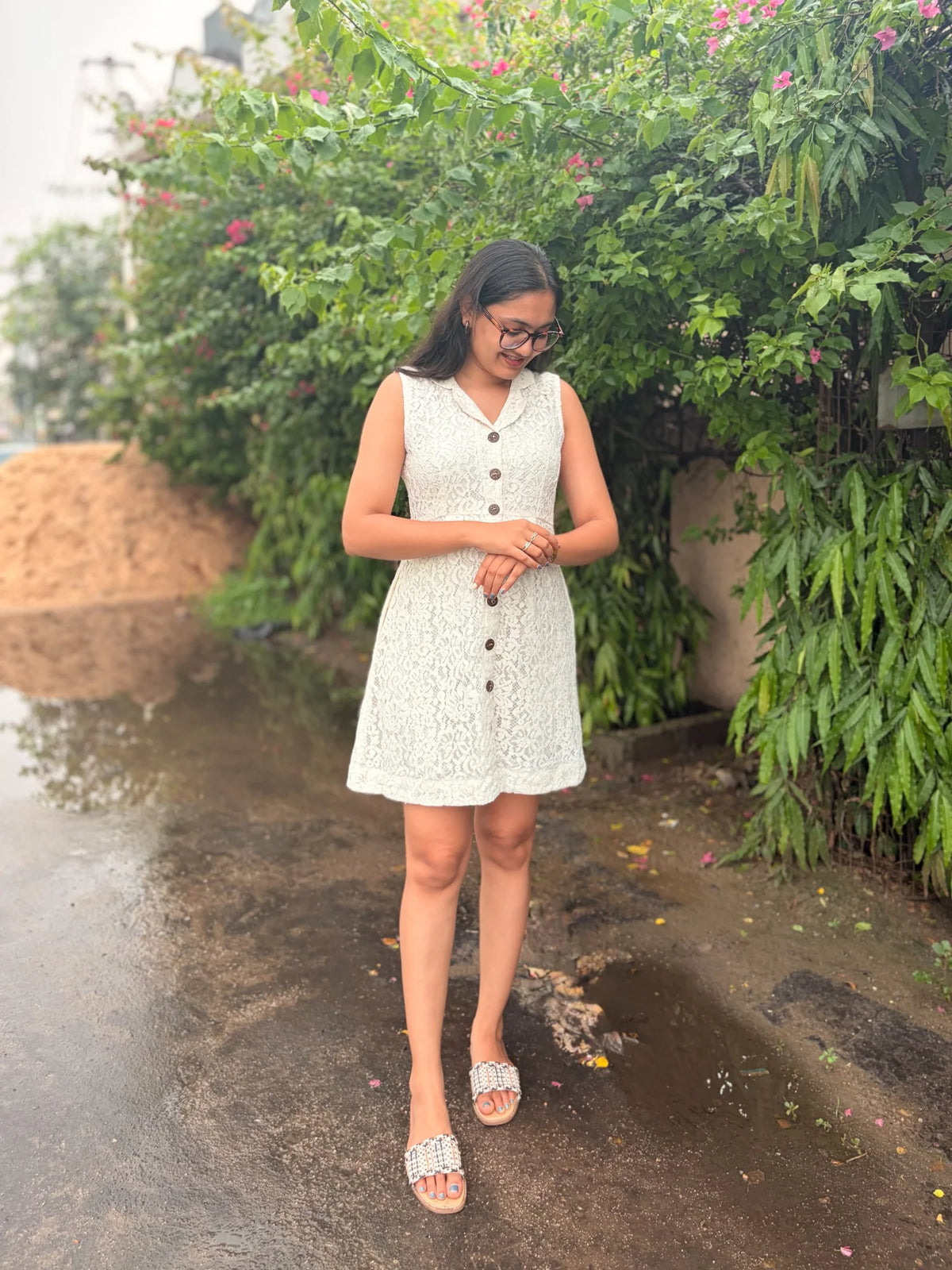 Rosette Dress